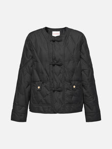 Lightweight Short Down Jacket | Black