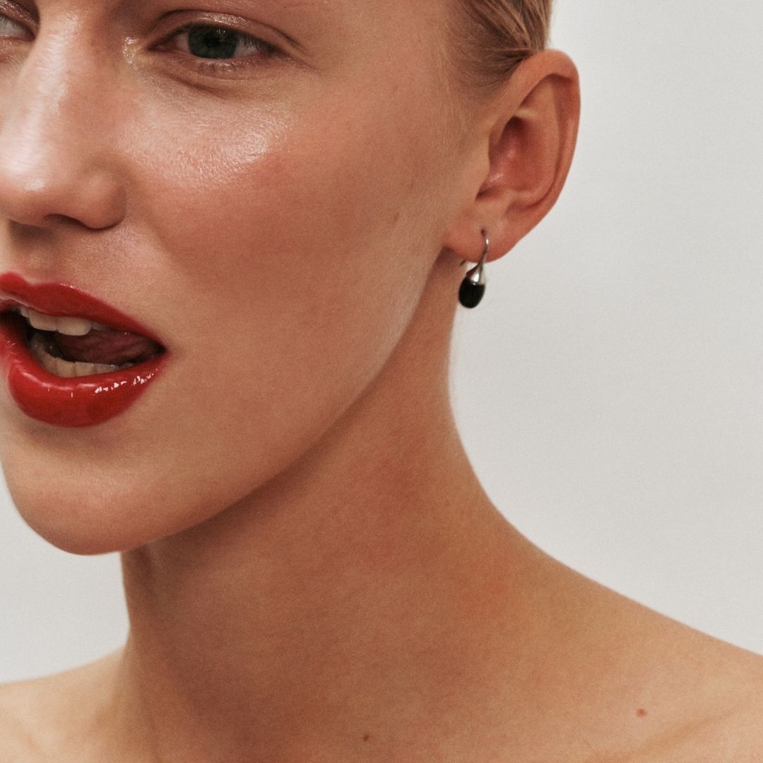 Odette Earrings | Silver PVD Plated Stainless Steel