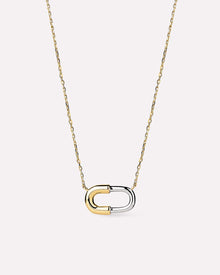 Blake Mini Pendant | 14K Gold on Brass/Rhodium on Brass