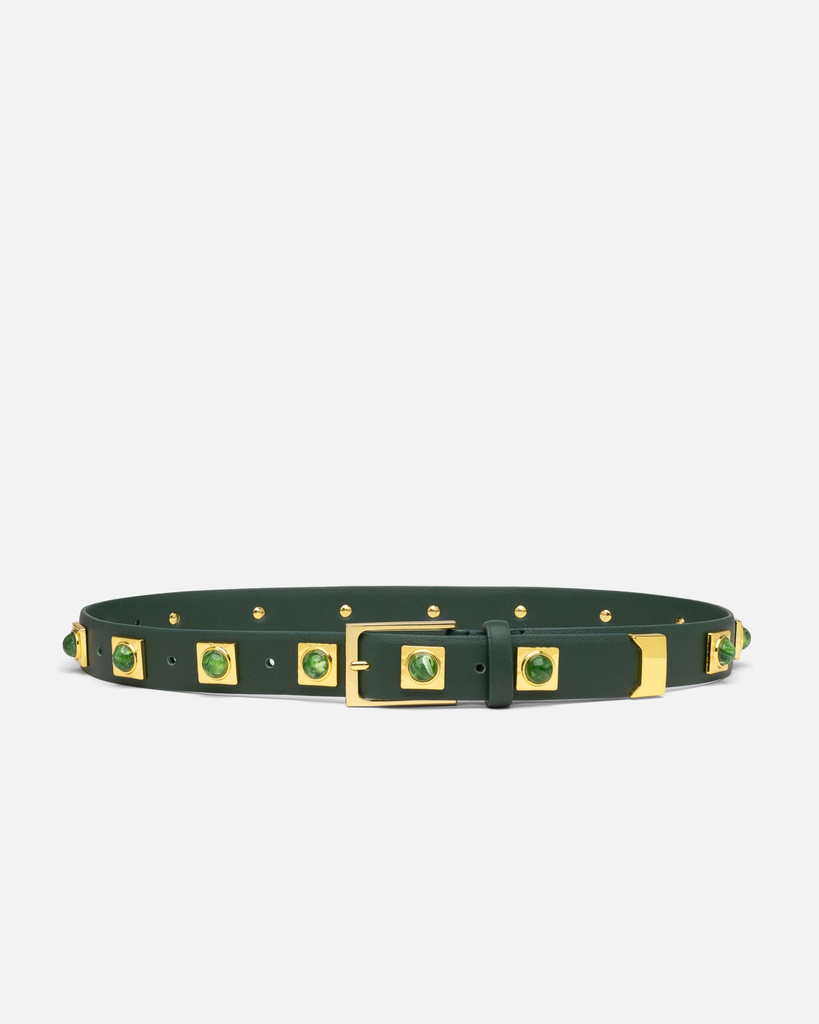 No. 2 Belt | Emerald-Gold