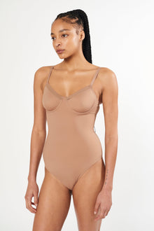 Nano Underwired Bodysuit | Bronze