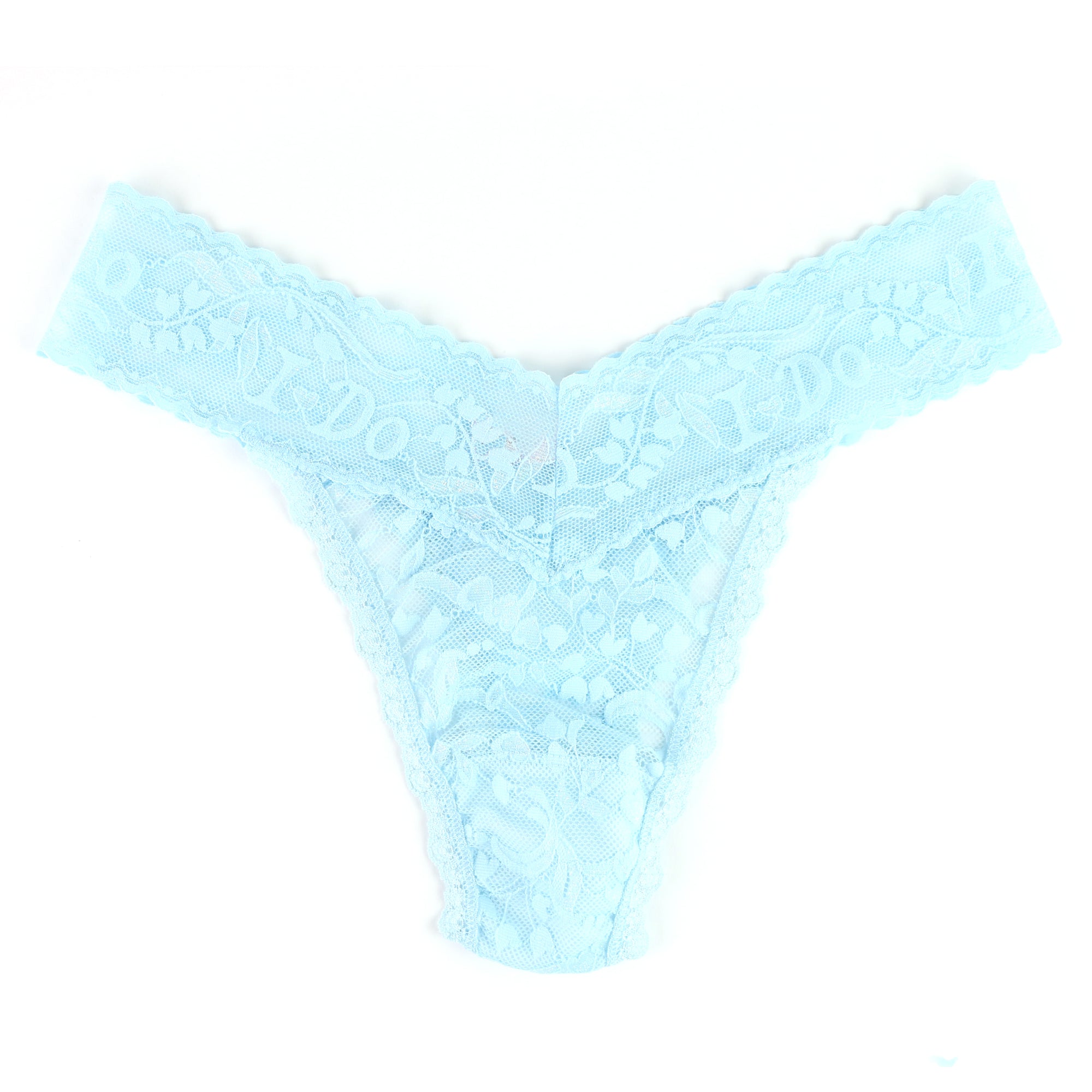 I Do Shimmer Original Rise Thong | Powder Blue