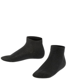 Unisex Kids | Family Sneaker Socks Kids | Black