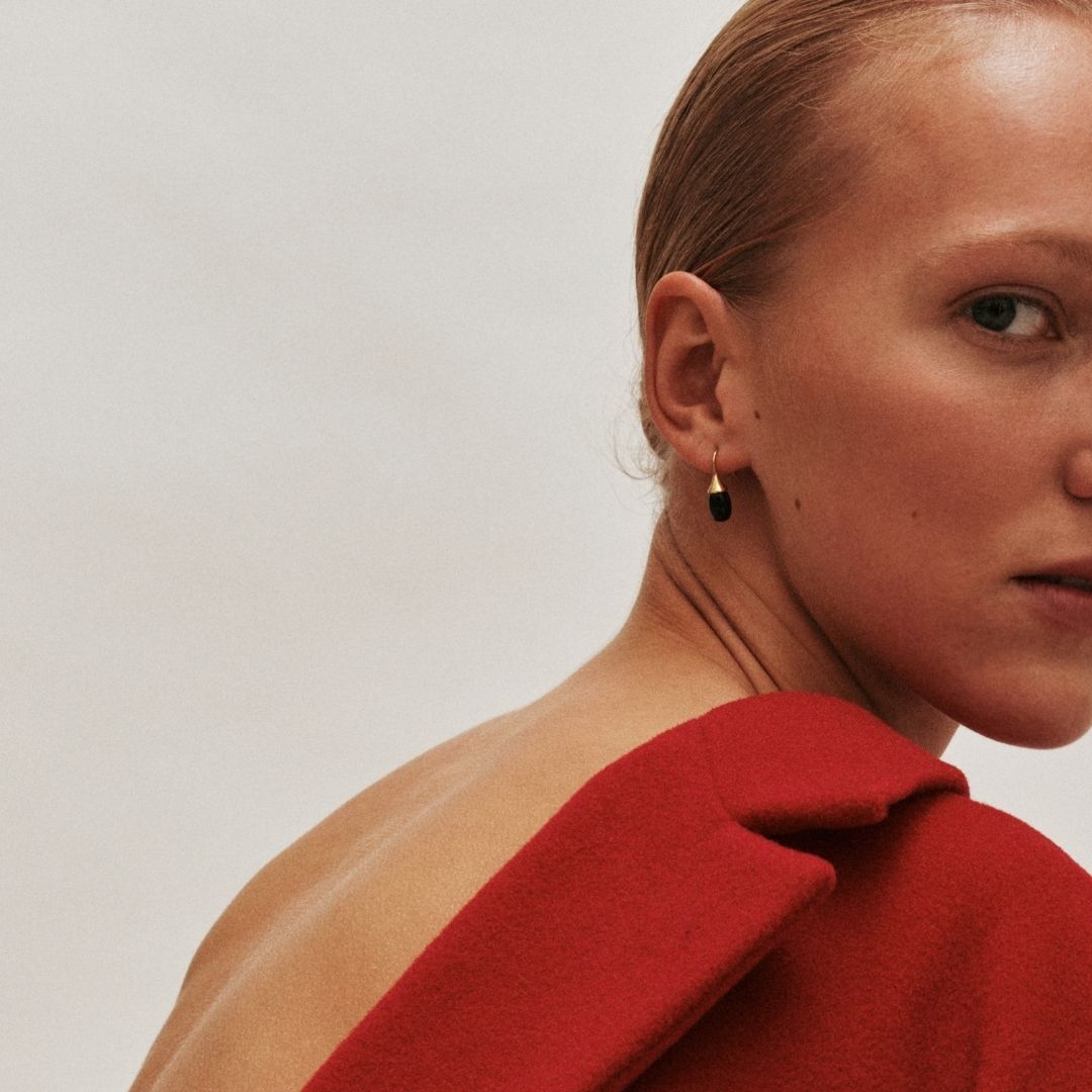 Odette Earrings | Silver PVD Plated Stainless Steel