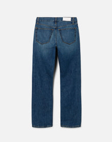 Womens | Mid Rise Blondie Crop | Mendocino Indigo