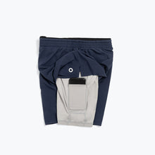 Men's Newton Active Shorts - Navy