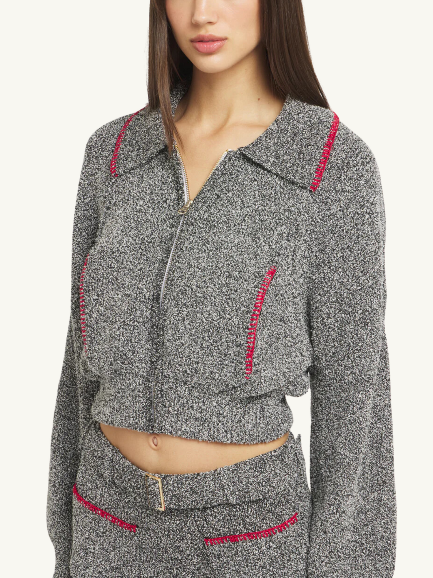 Voyager Bomber Jacket | Black Melange