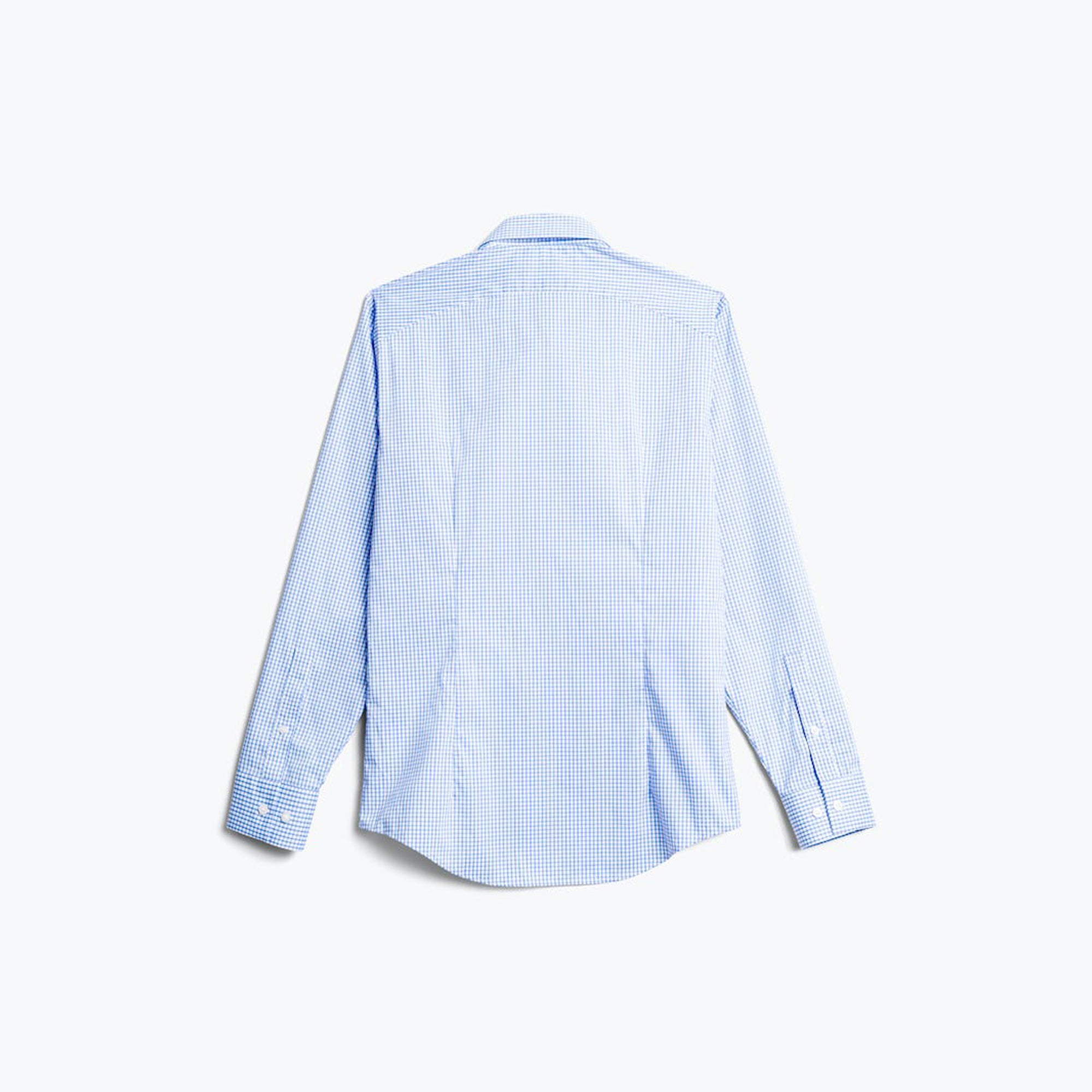 Men's Aero Shirt - Sky Blue Grid