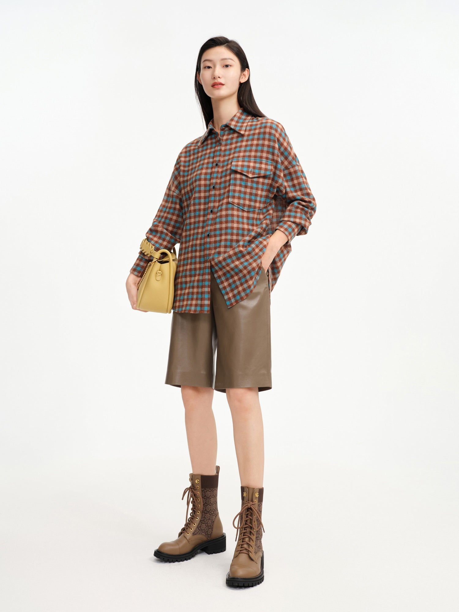 Checked Shirt | Blue