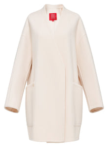 Oversized Knit Cardigan | White