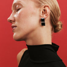 Archer Drop Earrings | Silver PVD Plated Stainless Steel