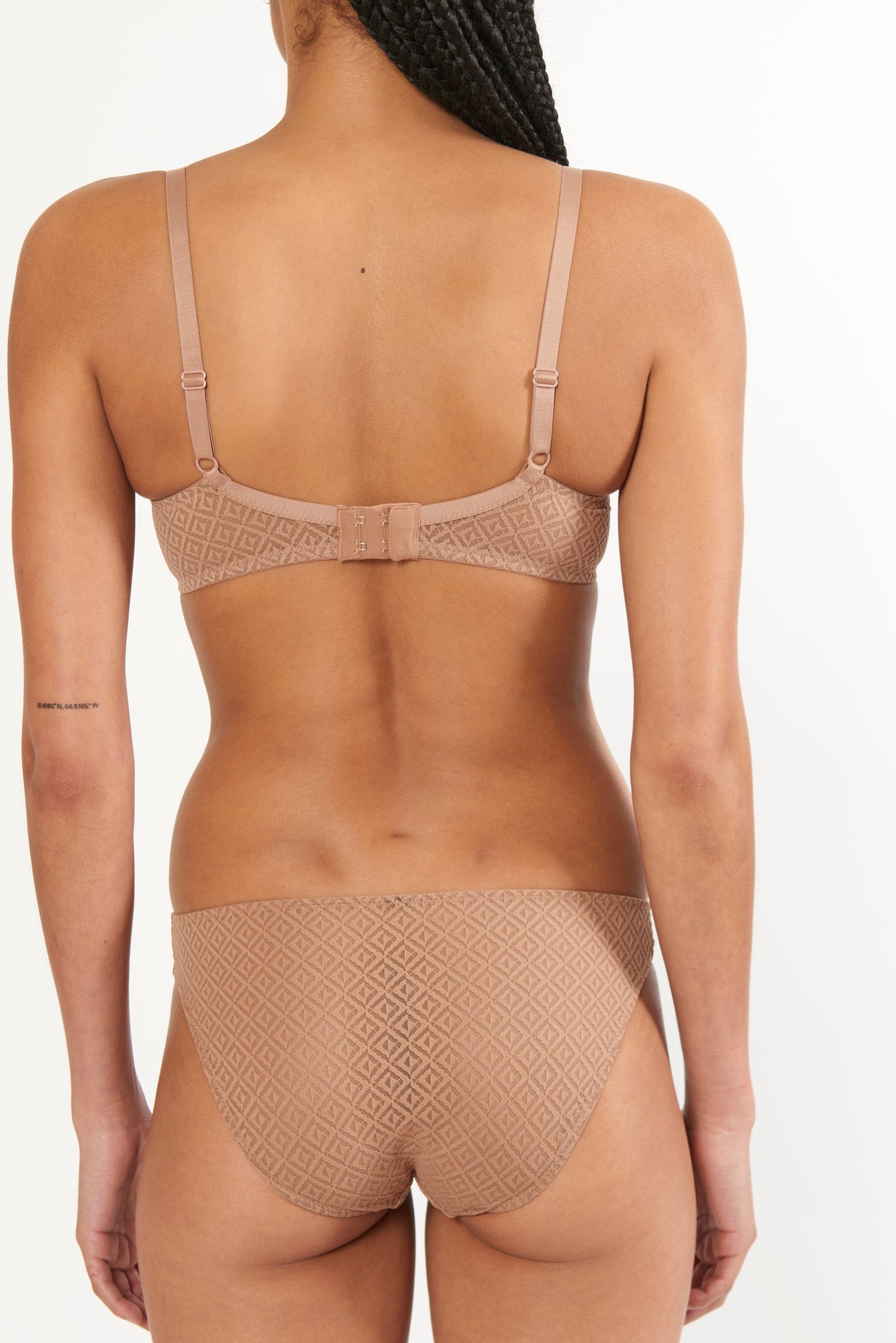 Betty Underwire Full Cup Bra | Bronze