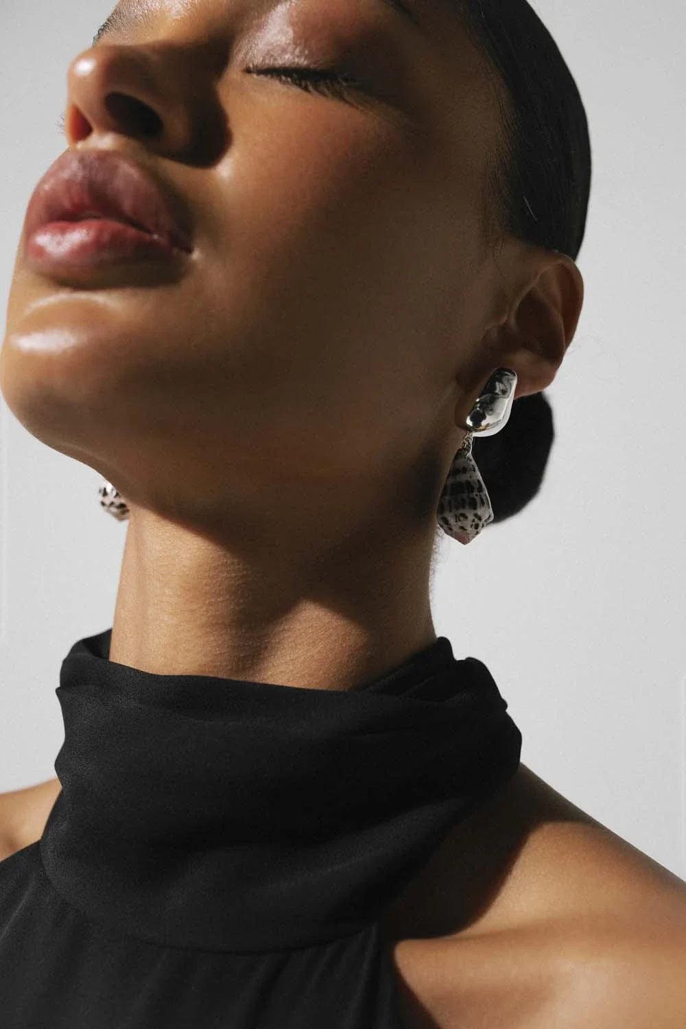 Nassa Earrings | Silver