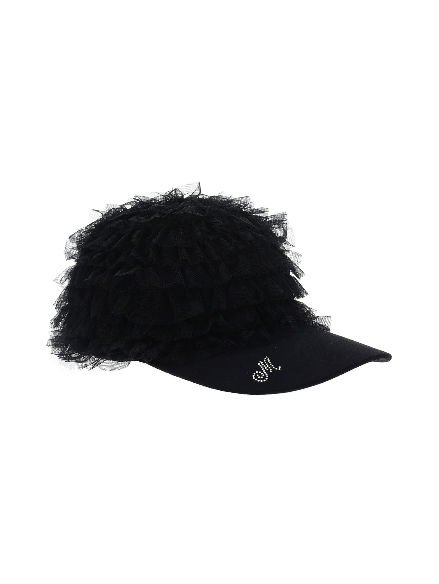 Girls | Baseball Cap With Bow | Black