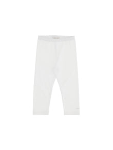Girls | Logo Jersey Leggings | White