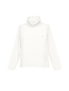 Girls | Jersey Turtleneck With Rhinestones | Cream