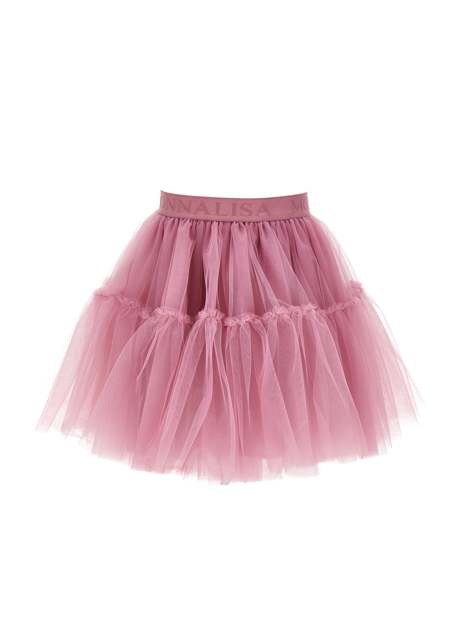 Girls | Silk-Touch Tulle Skirt | Light Powder Pink