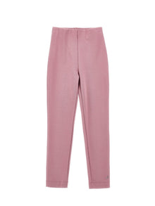 Girls | Milano Stitch Jersey Leggings | Blush Rose