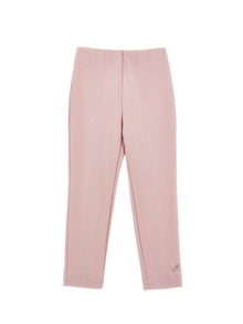 Girls | Milano Stitch Jersey Leggings | Light Onion