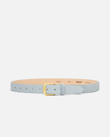 No. 4 Belt | Sky Blue/Gold