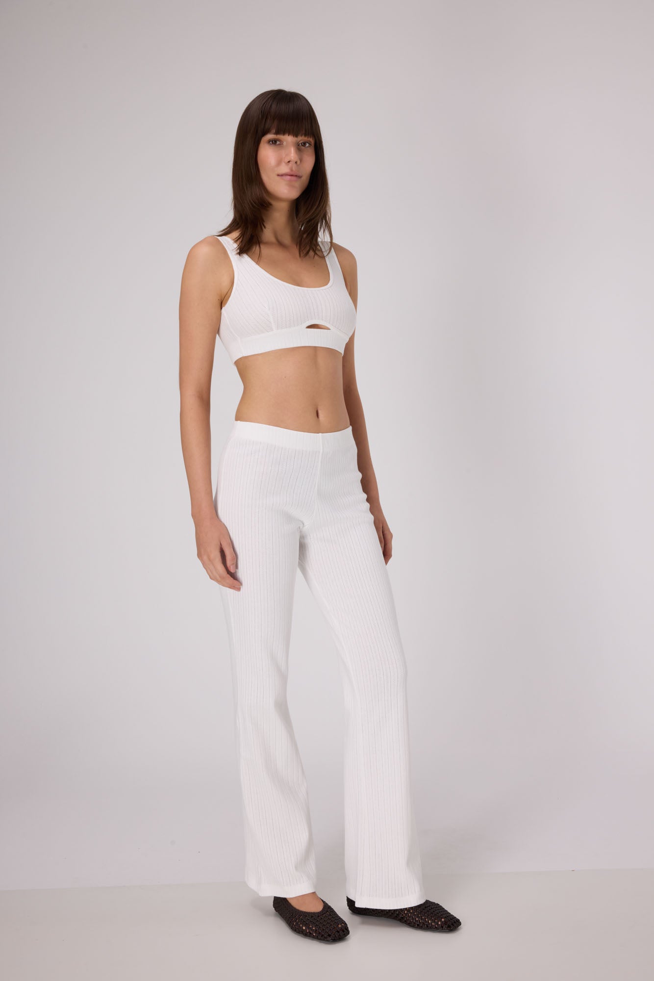 Pointelle Lounge Pants | OffWhite