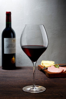 Vinifera Red Wine Glasses - 790 Cc | Clear Crystal/Cork | Set of 2