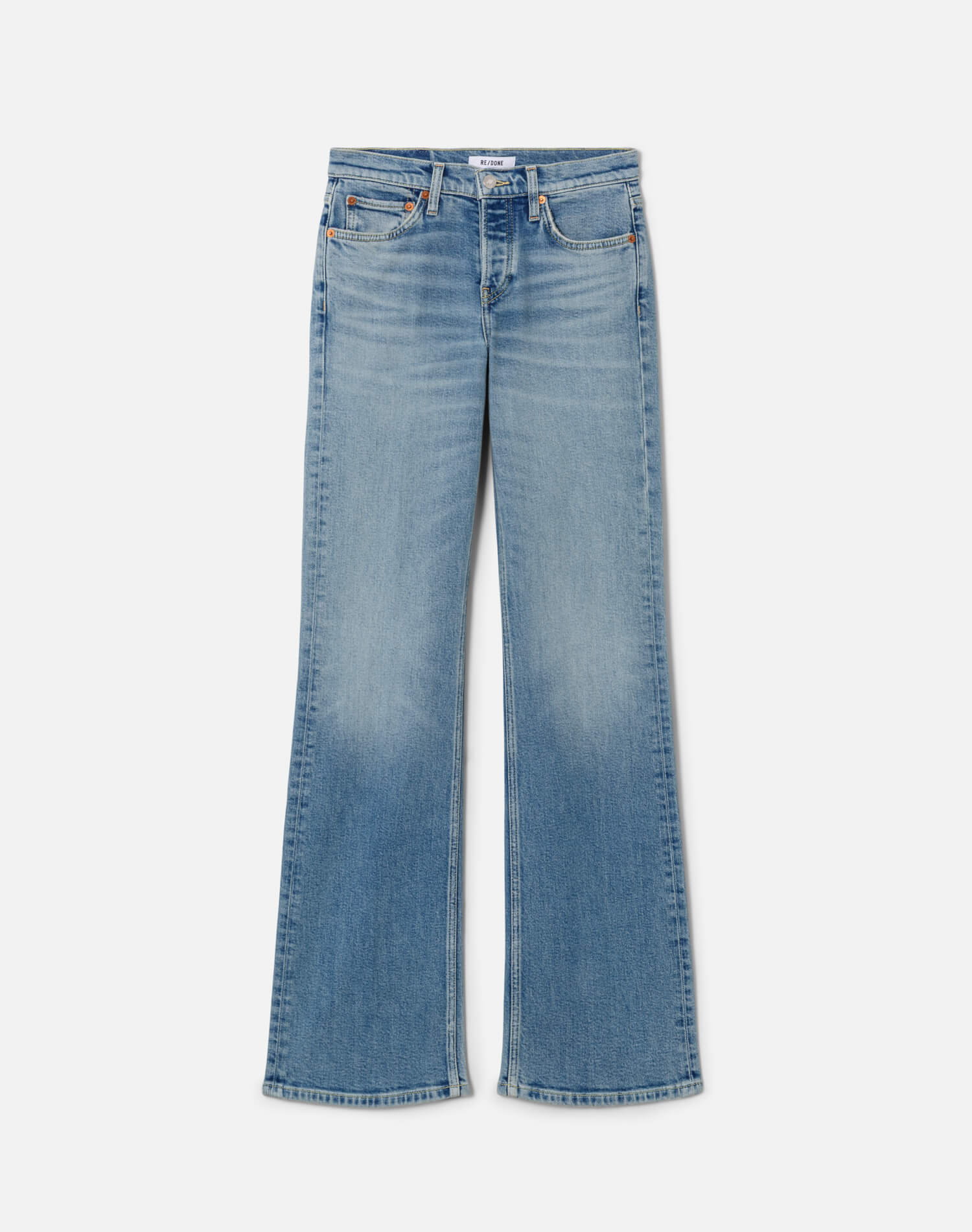 Womens | Comfort Stretch 70s Mid Rise Bootcut | Opal Indigo