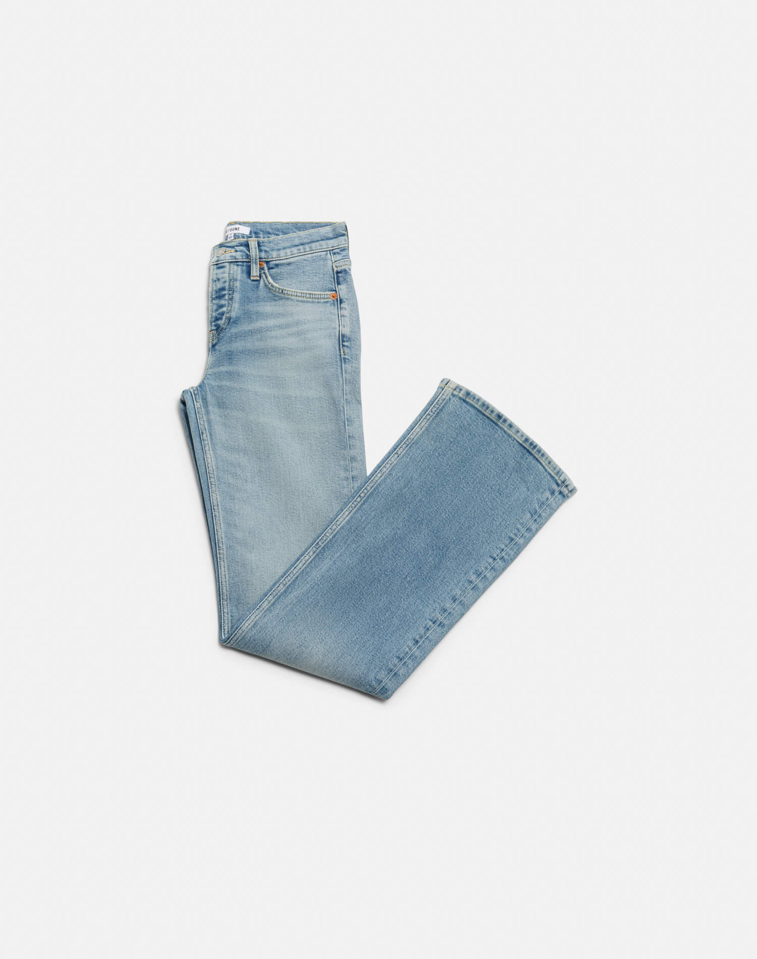 Womens | Comfort Stretch 70s Mid Rise Bootcut | Opal Indigo