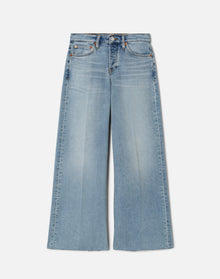 Womens | Comfort Stretch Mid Rise Wide Leg Crop | Undertow