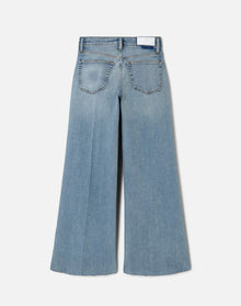Womens | Comfort Stretch Mid Rise Wide Leg Crop | Undertow