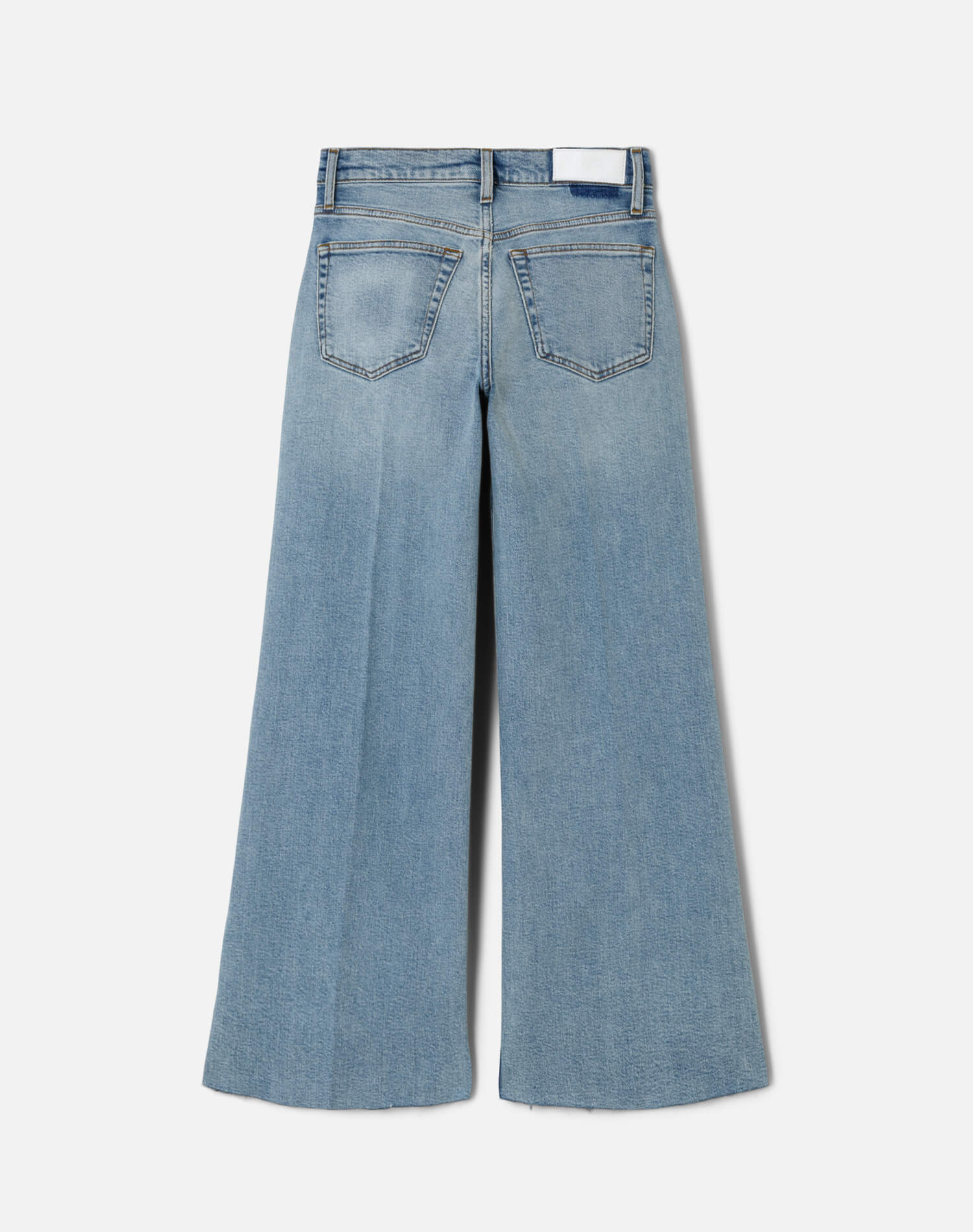 Womens | Comfort Stretch Mid Rise Wide Leg Crop | Undertow