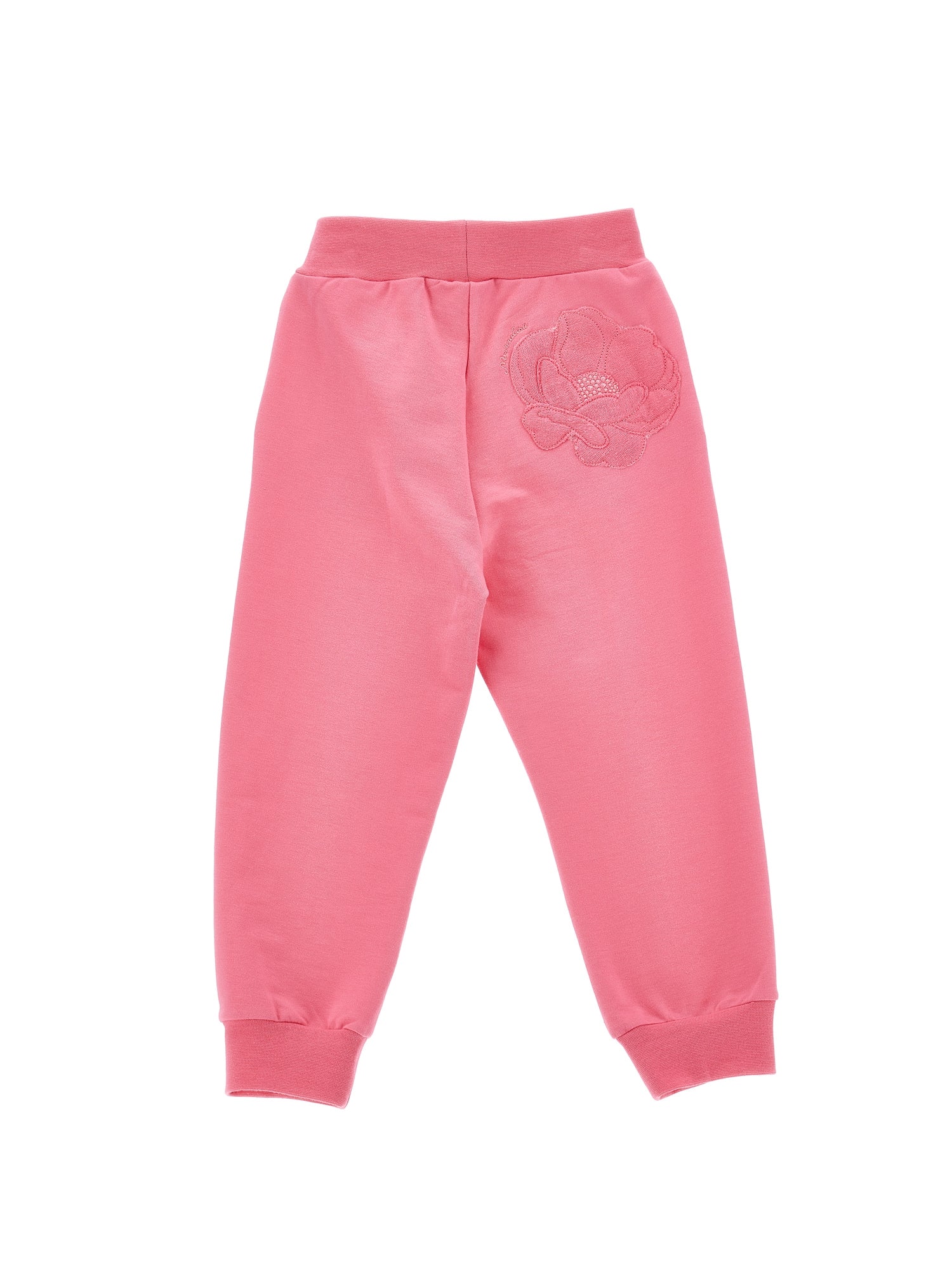 Girls | Joggers With Anemone Embroidery | Azalea