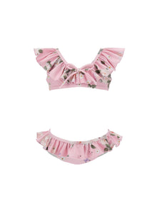 Girls | Flower Two-Piece Swimsuit | FairyTale Pink
