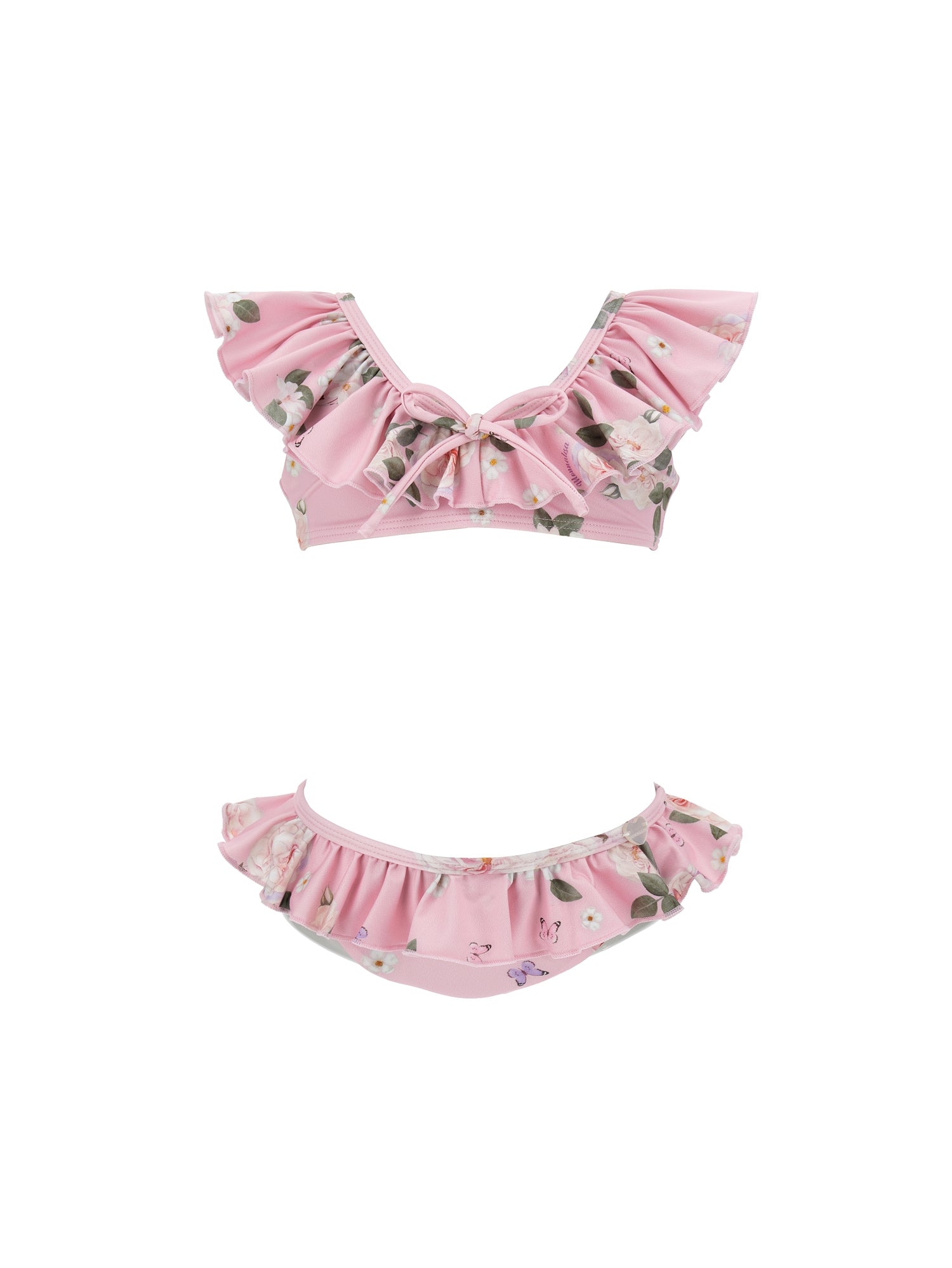 Girls | Flower Two-Piece Swimsuit | FairyTale Pink