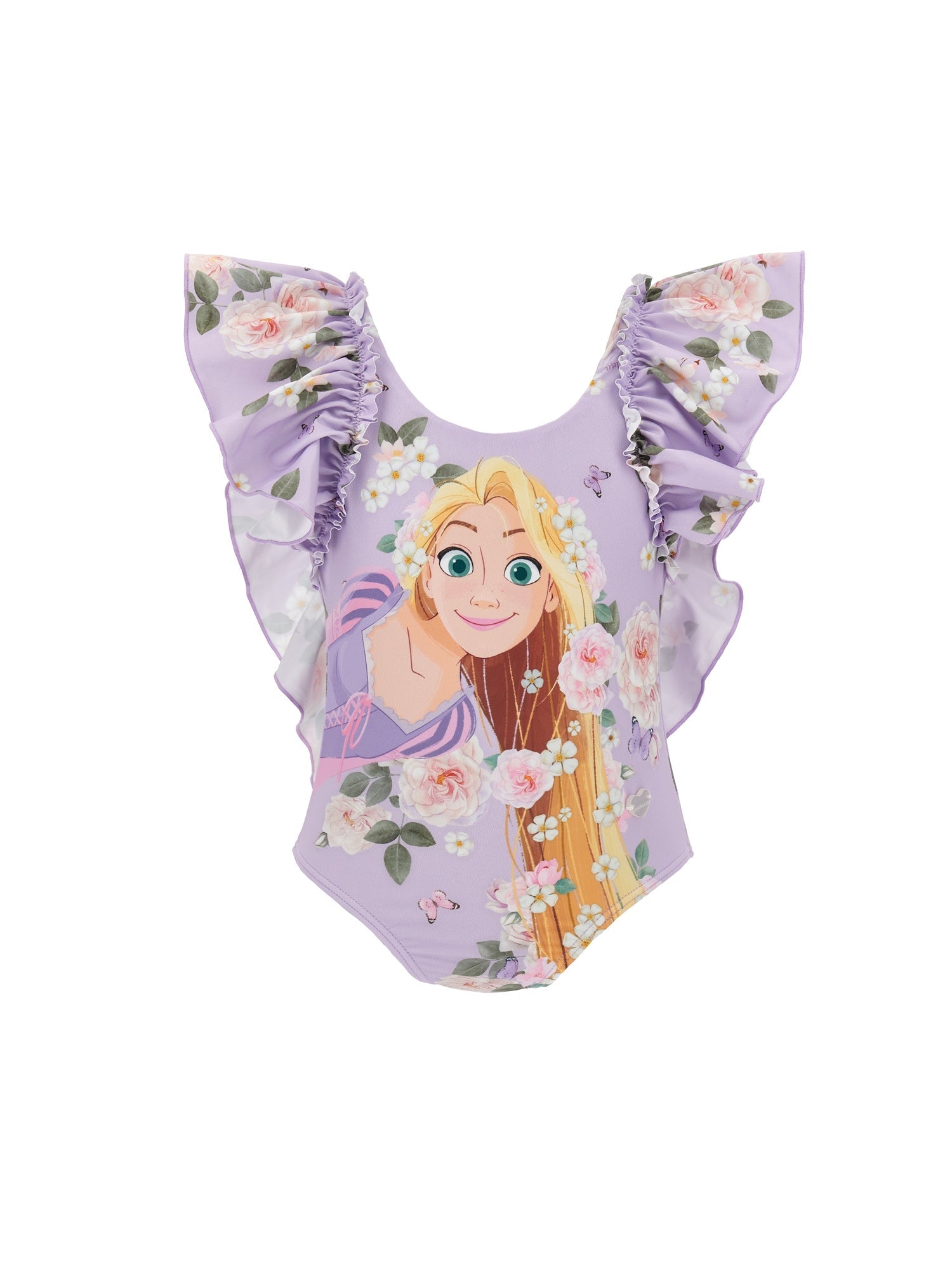 Girls | Rapunzel One-Piece Swimsuit | Wisteria