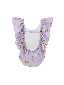 Girls | Rapunzel One-Piece Swimsuit | Wisteria