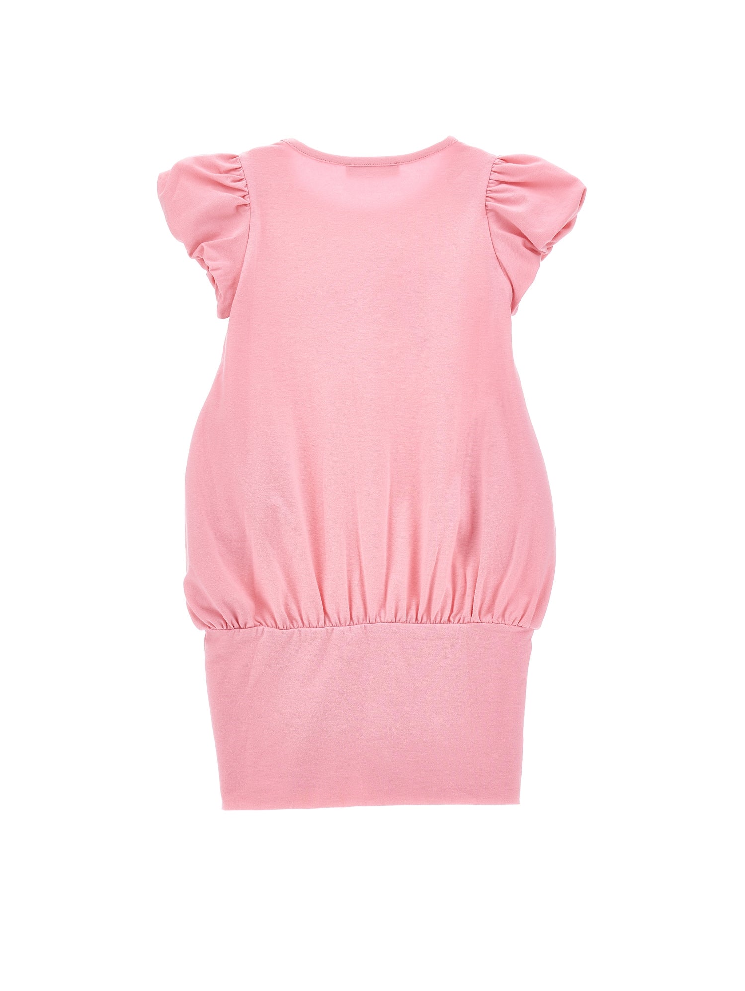 Girls | Barbie Stretch Jersey Dress | Peach Pink
