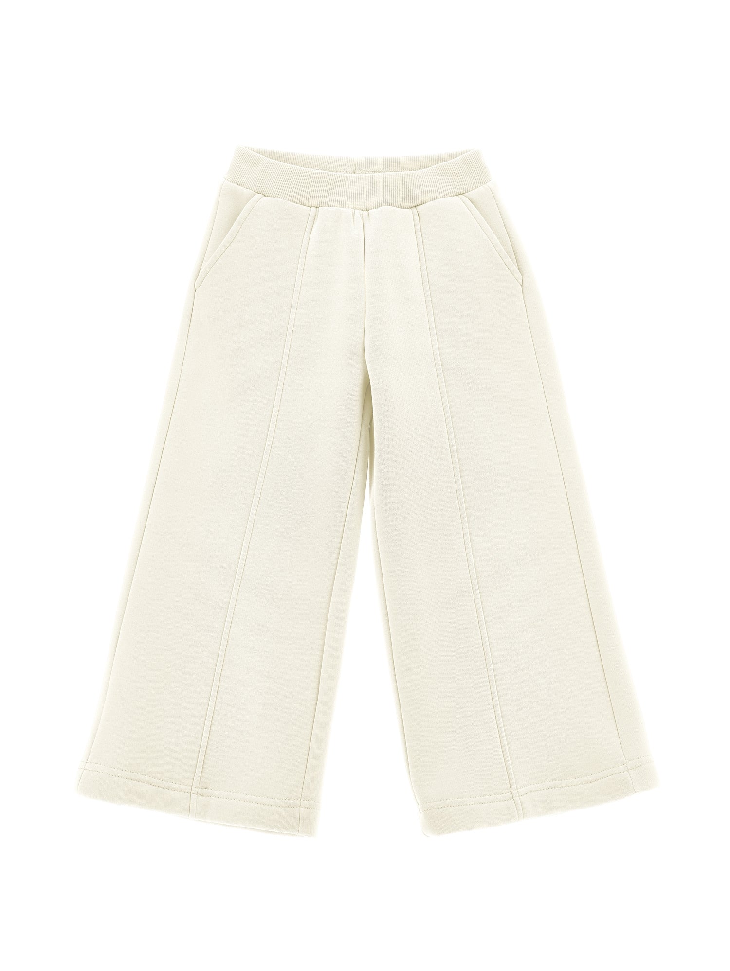 Girls | Heavyweight Fleece Trousers | Cream