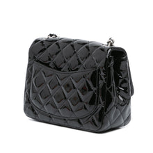 Chanel | Pre-Owned Mini Square Classic Patent Single Flap - VIII | Black