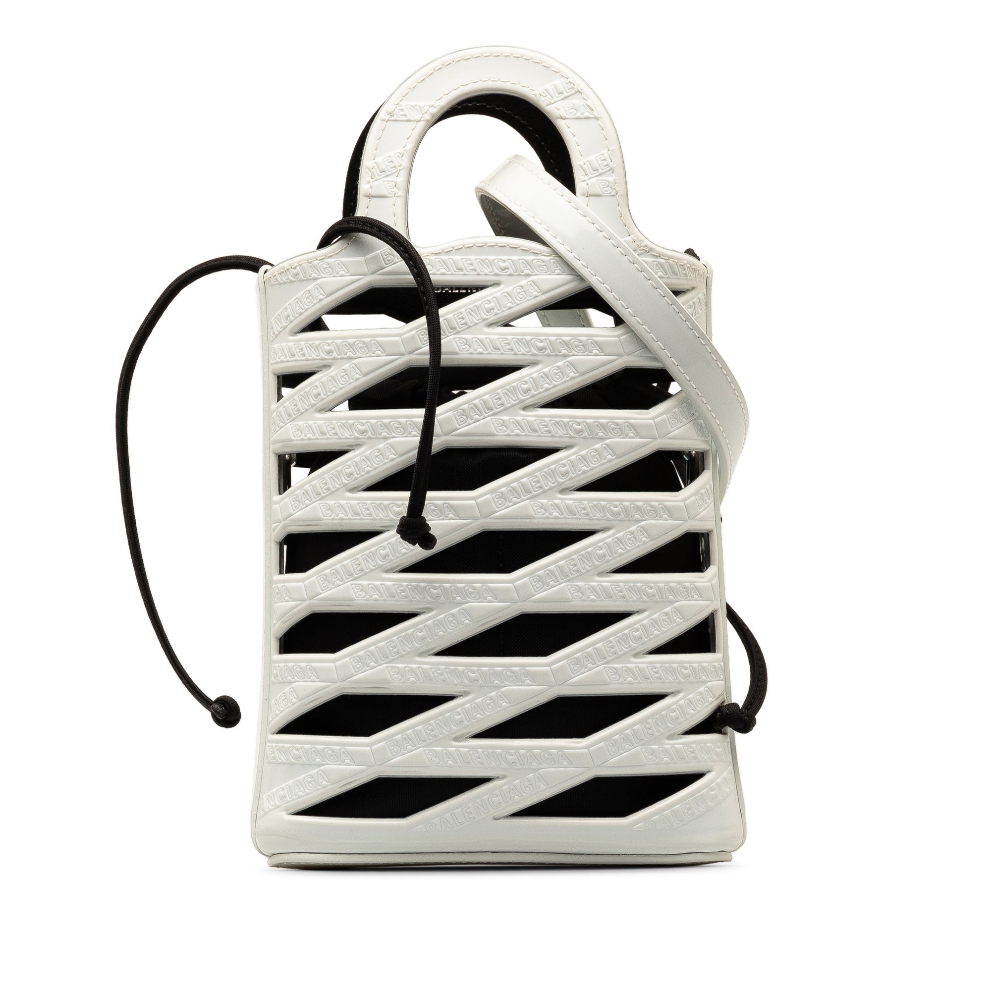 Balenciaga | Pre-Owned Neo Basket Phone Holder | White