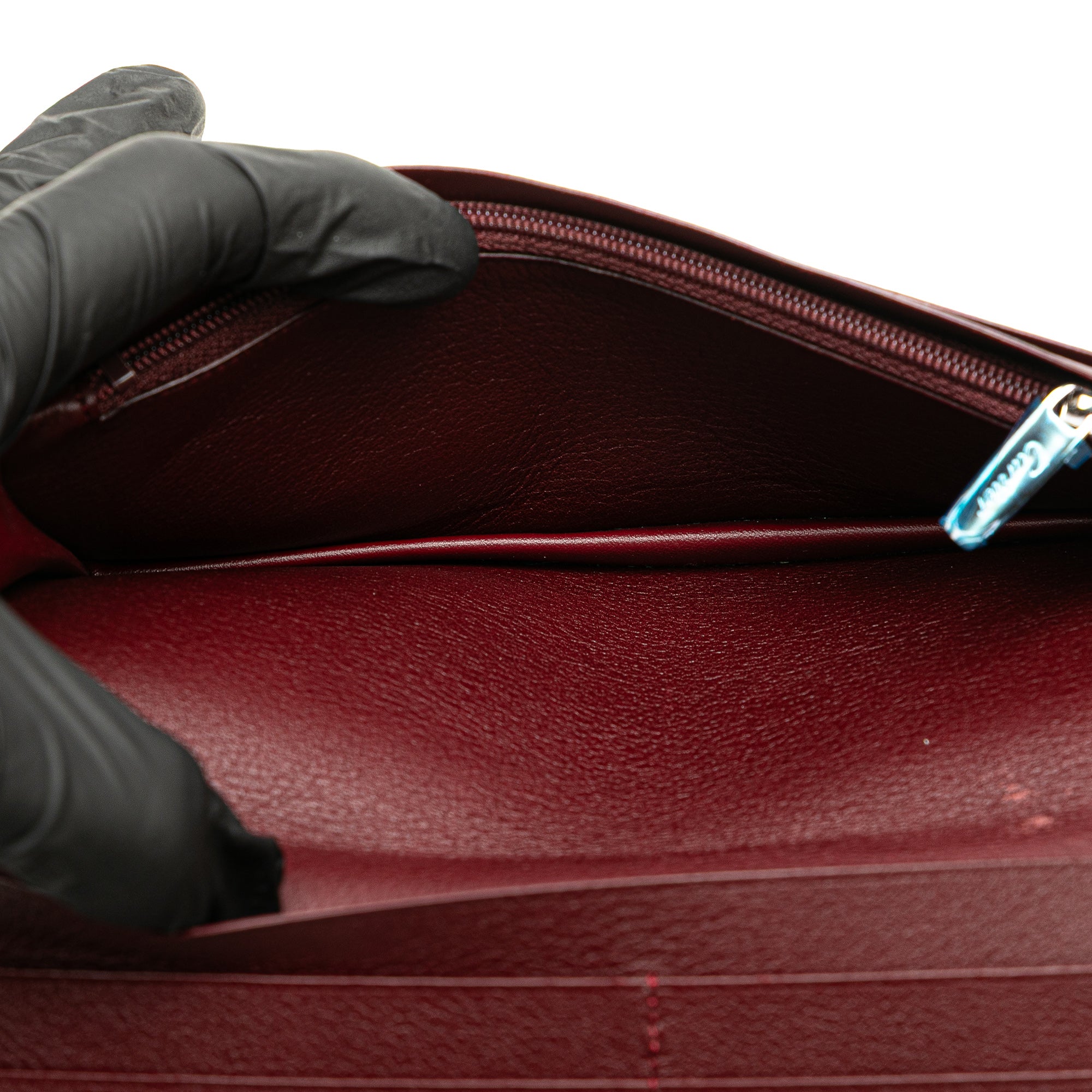 Cartier | Pre-Owned Leather Must De Wallet | Black