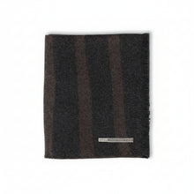 Zebra Throw | Dark Taupe/Charcoal