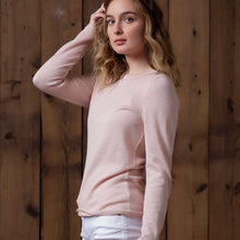 Crew Neck Sweater Light Pink | Light Pink