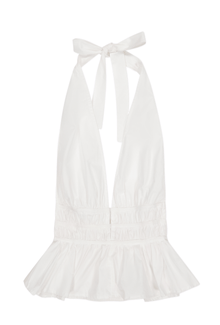 The Violet Top | White
