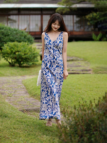 Strappy Dress | Blue