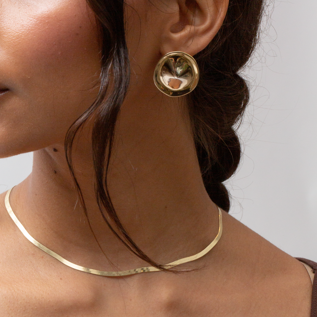 Drew Earring | 18K Yellow Gold-Plated