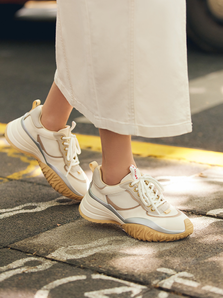 Chunky Sneaker | Beige