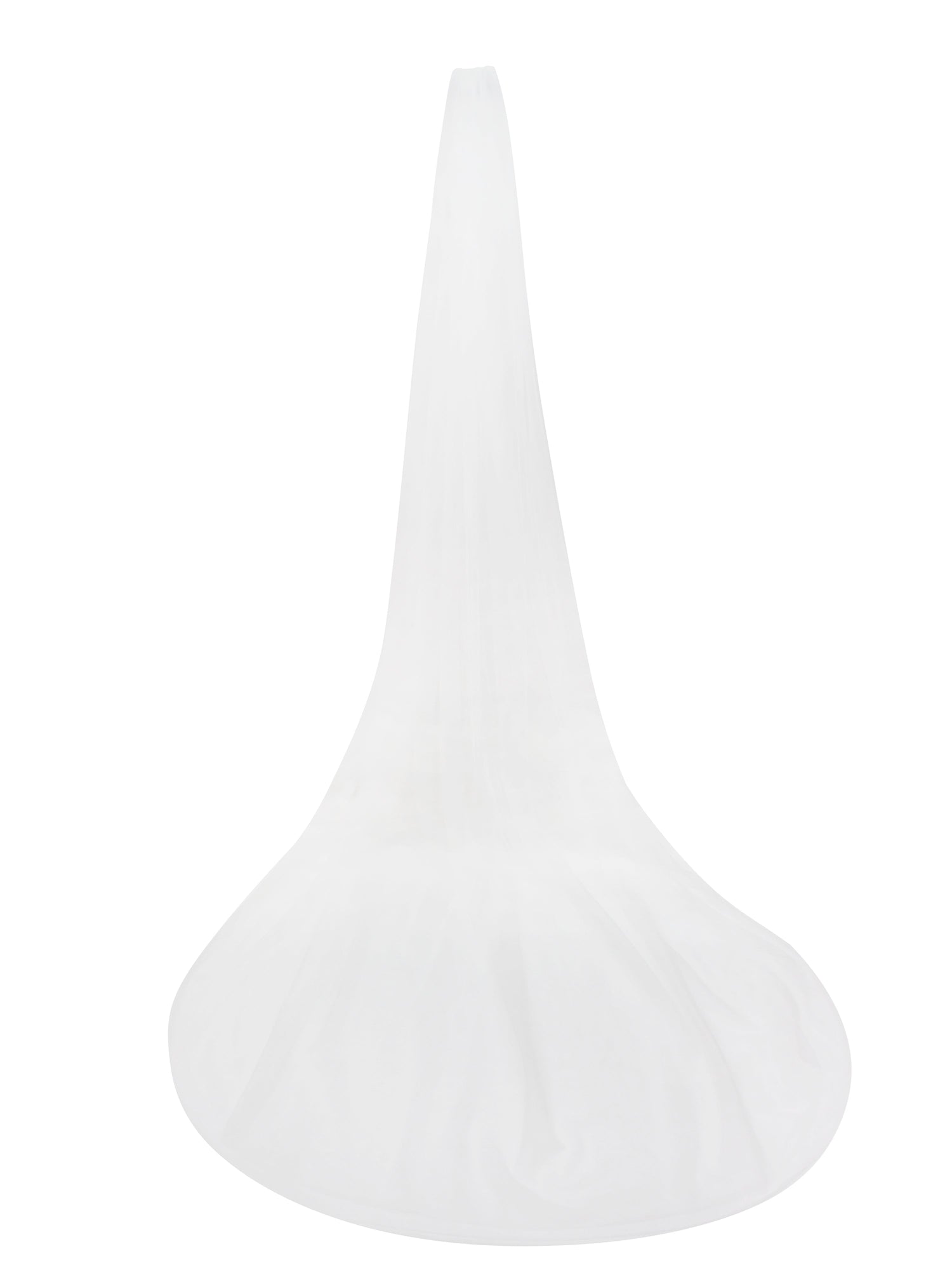 Cathedral Long Wedding Veil | White
