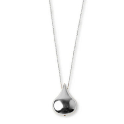 Belle Necklace | Rhodium-Plated Brass