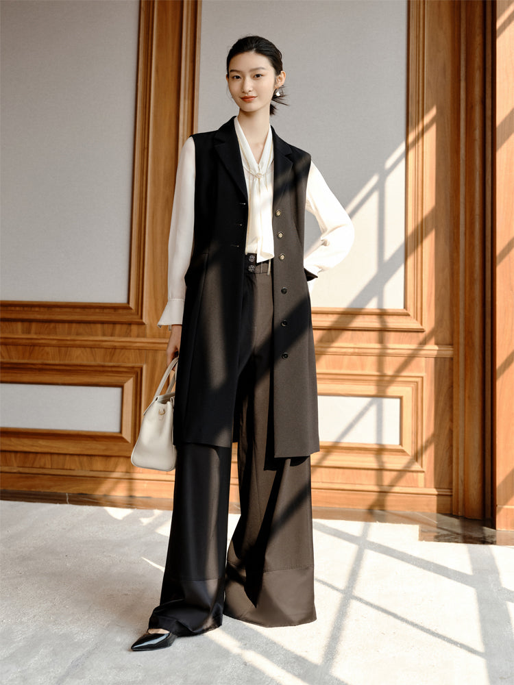 Georgette Silk Shirt | White